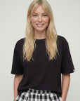 Elsie Black Oversized T-Shirt