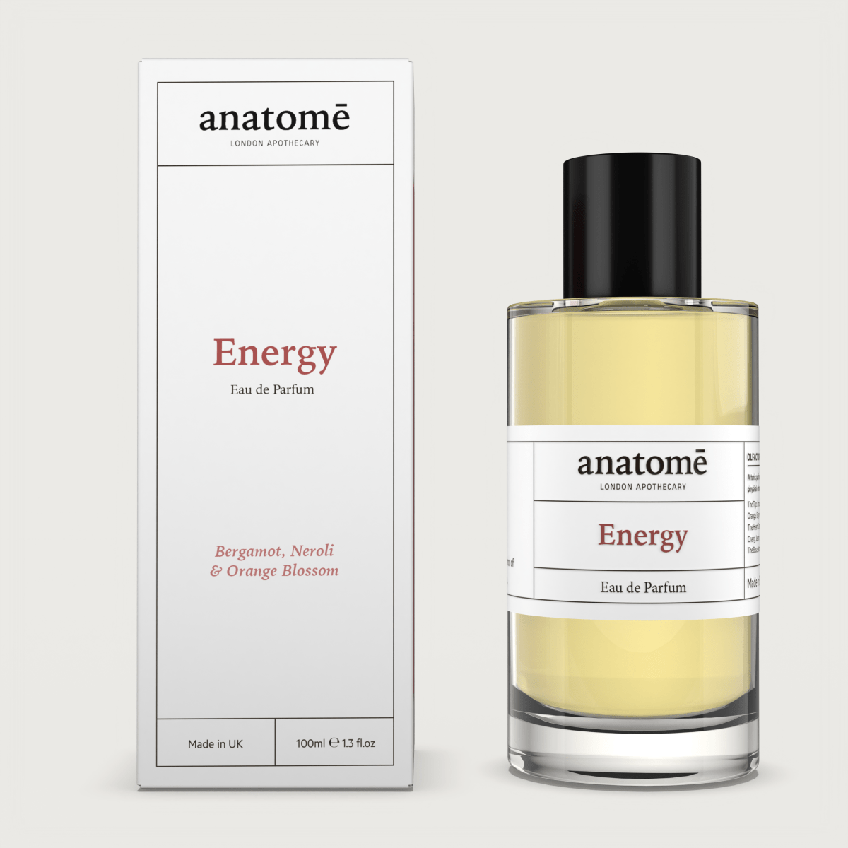 Energy Eau de Parfum | Enhance Endurance &amp; Sharpen Clarity 100ml