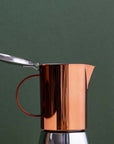 La Cafetière Polished Stainless Steel Copper Stovetop - 300 ml