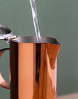 La Cafetière Polished Stainless Steel Copper Stovetop - 300 ml