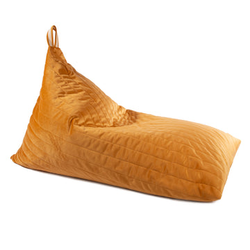 Luxury Essaouira velvet beanbag, premium eco-velvet, stylish removable cover, best-selling kids seating, handcrafted in Barcelona by Ella James at brixbailey.com