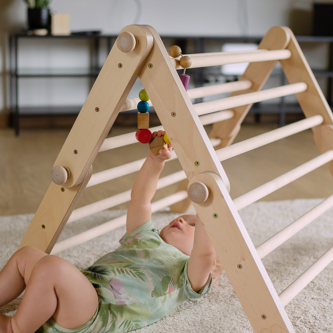 MOPITRI Climbing Triangle – Adaptable &amp; Eco-Friendly Play Gym by Ette Tete at www.brixbailey.com