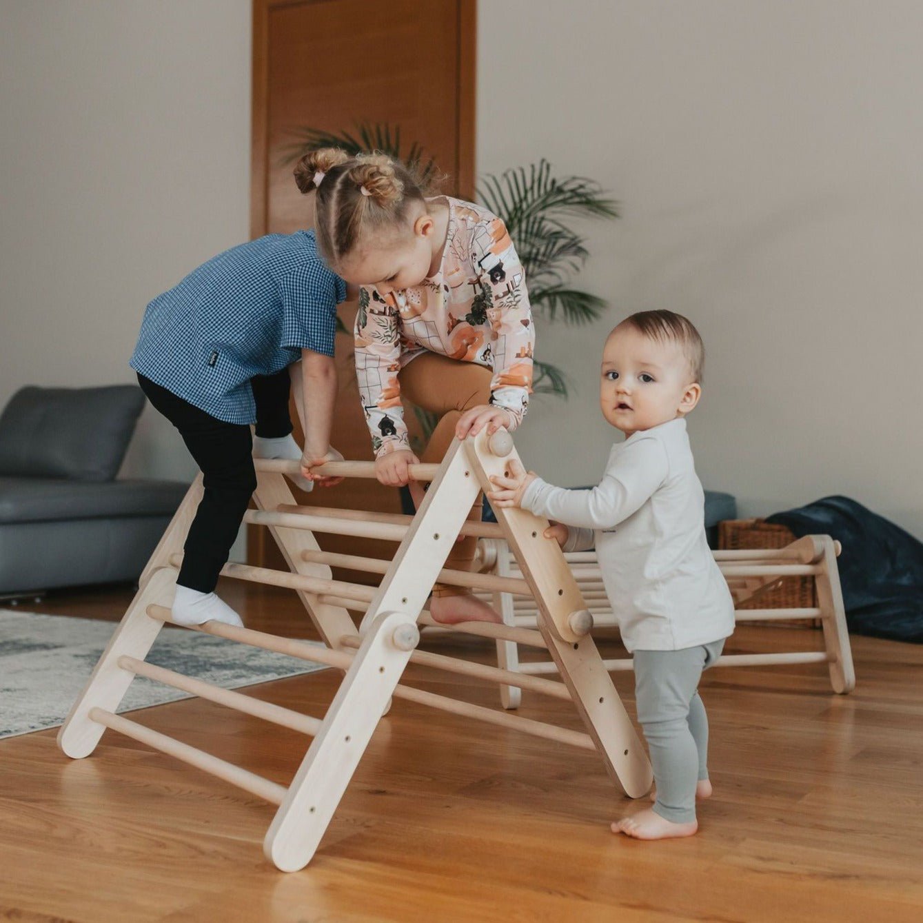 MOPITRI Climbing Triangle – Adaptable &amp; Eco-Friendly Play Gym by Ette Tete at www.brixbailey.com