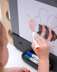 Dual-Sided Drawing Blackboard – Montessori-Inspired Creativity by Ette Tete at www.brixbailey.com