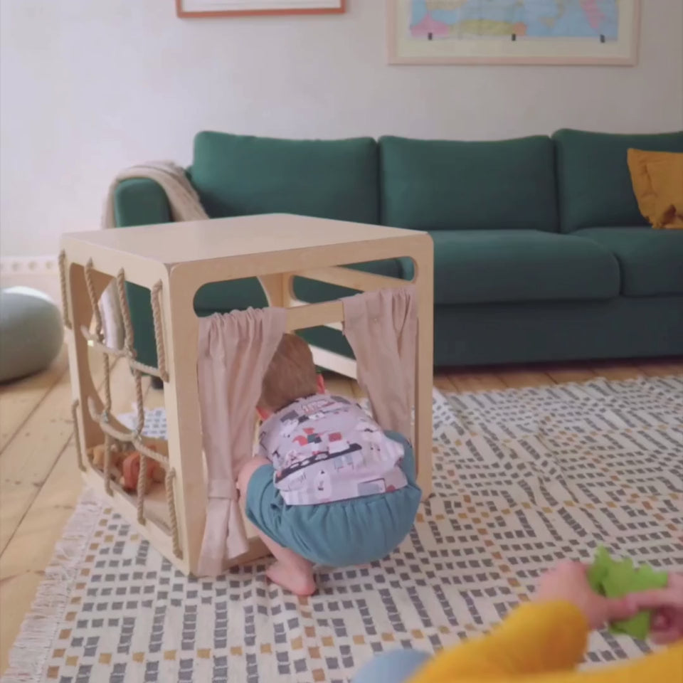 CUBITRI Climbing Play Cube – Montessori Inspired Fun by Ette Tete at www.brixbailey.com