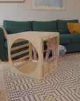 CUBITRI® Climbing Play Cube With Wooden Window