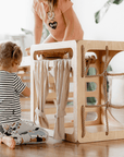 CUBITRI® Climbing Play Cube With Wooden Window