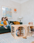 CUBITRI® Climbing Play Cube With Wooden Window
