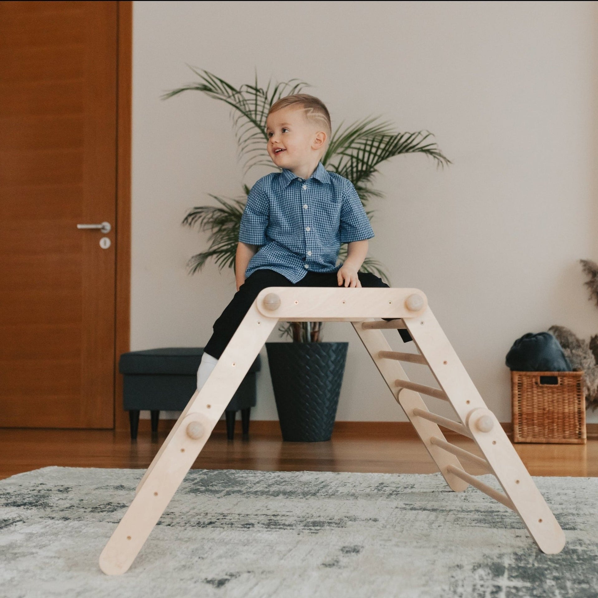 MOPITRI Transformable Climbing Triangle – Safe &amp; Creative Play by Ette Tete at www.brixbailey.com