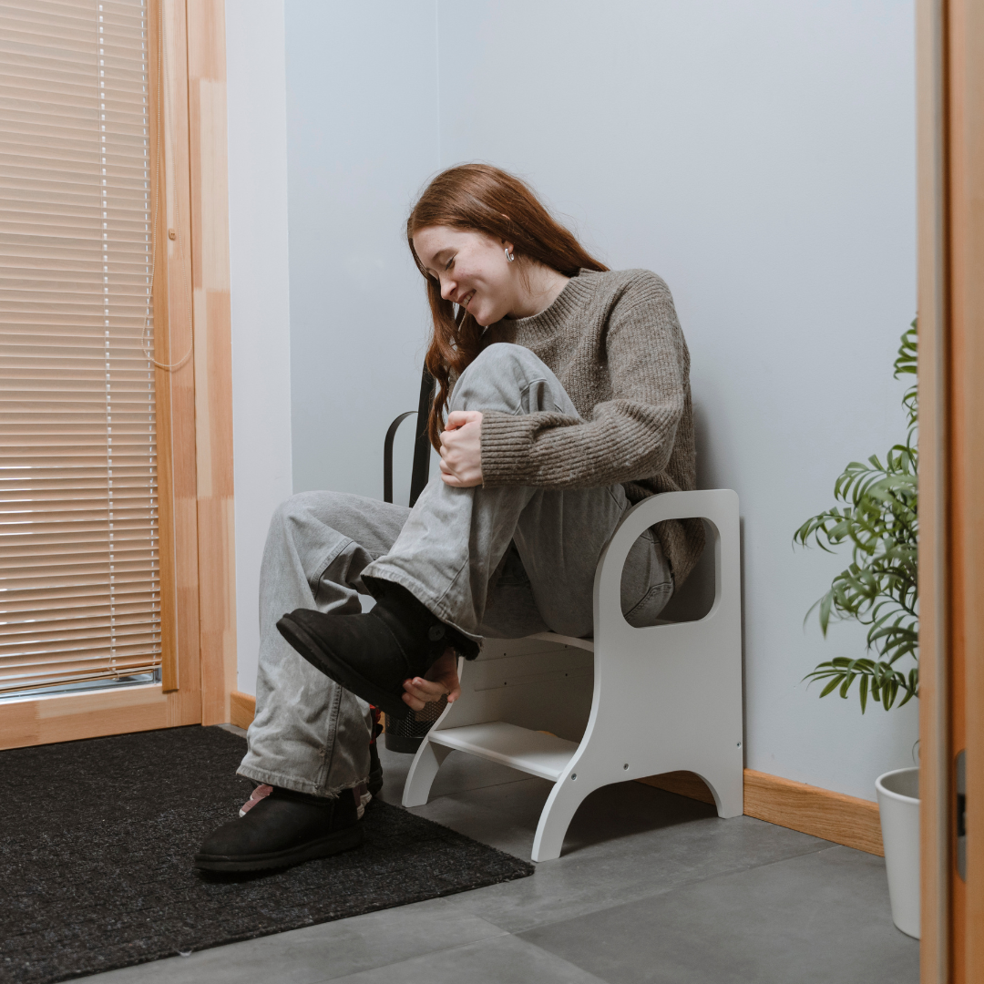 MIIMO® Adjustable Montessori Step Stool – Safe &amp; Versatile by Ette Tete at www.brixbailey.com