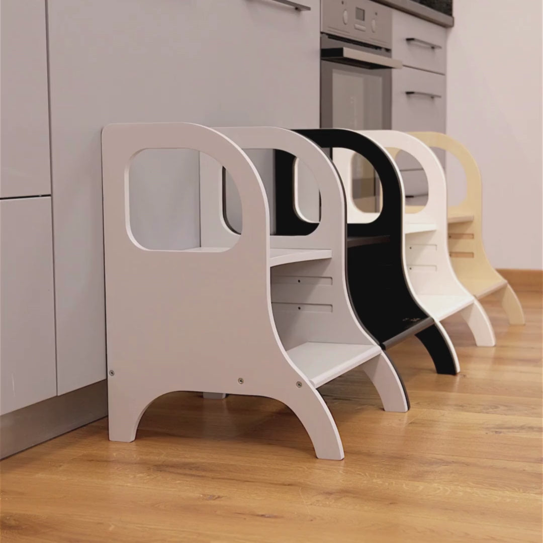 MIIMO Adjustable Montessori Step Stool - Safe &amp; Versatile by Ette Tete at www.brixbailey.com