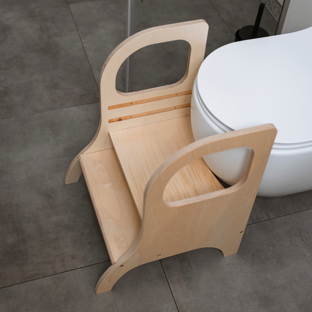 MIIMO Adjustable Step Stool – Safe &amp; Versatile for Families by Ette Tete at www.brixbailey.com