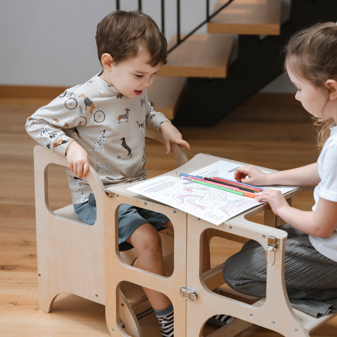 MIIMO Adjustable Step Stool – Montessori-Inspired &amp; Versatile by Ette Tete at www.brixbailey.com