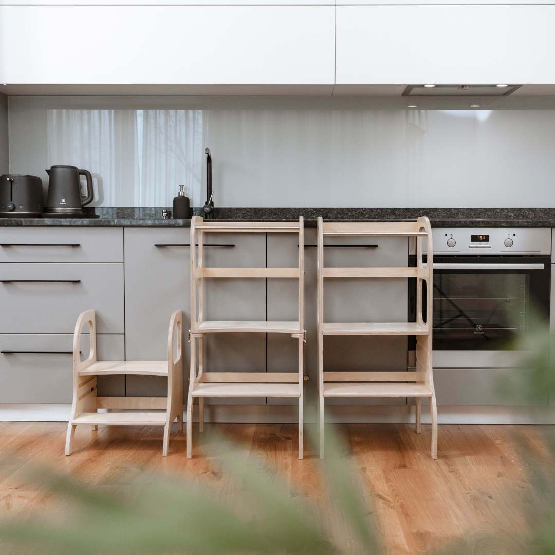 MIIMO Adjustable Step Stool – Montessori-Inspired &amp; Family Safe by Ette Tete at www.brixbailey.com