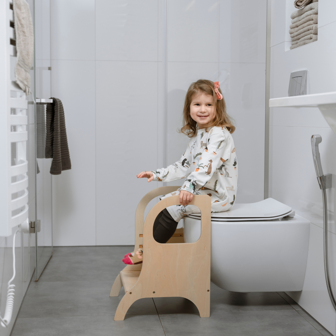 MIIMO® Adjustable Step Stool – Montessori-Inspired &amp; Versatile by Ette Tete at www.brixbailey.com