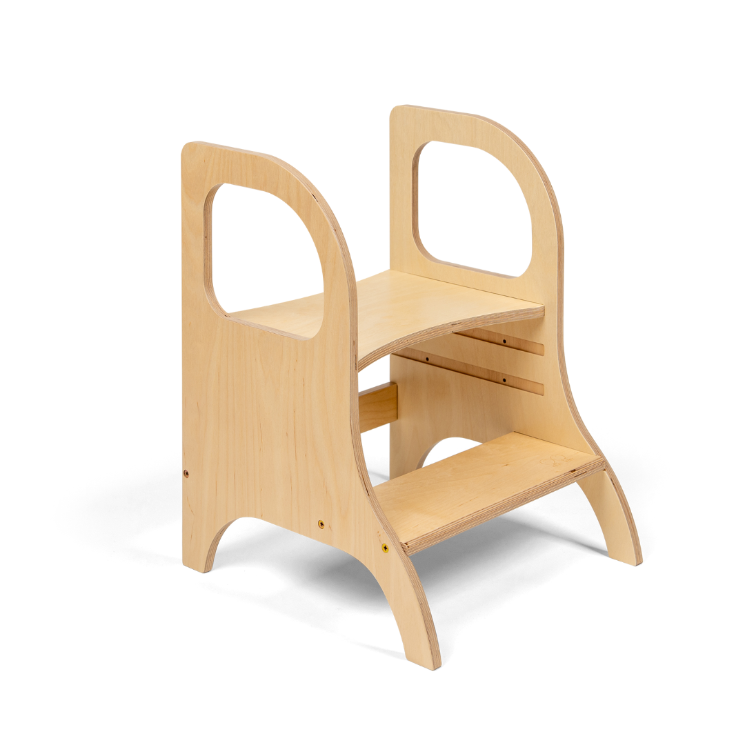 MIIMO Adjustable Step Stool – Montessori-Inspired & Family Safe by Ette Tete at www.brixbailey.com