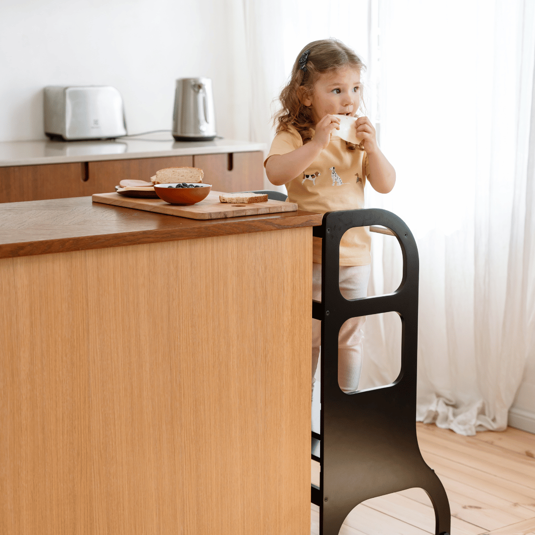 Montessori Helper Tower – Foster Child Independence & Learning by Ette Tete at www.brixbailey.com