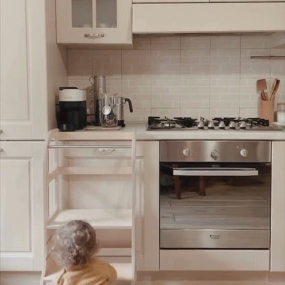 Empower Your Child with the Montessori-Inspired Helper Tower - Safe &amp; Educational by Ette Tete at www.brixbailey.com