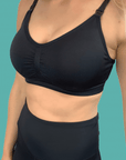 Everyday Seamfree Maternity and Nursing Bra | A to GG Cup | Black
