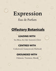 Expression Eau de Parfum | Open the Breath & Support Expression 10ml