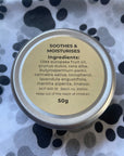 Handmade Paw, Nose and Skin Balm - Peppermint & Lavender - 50g