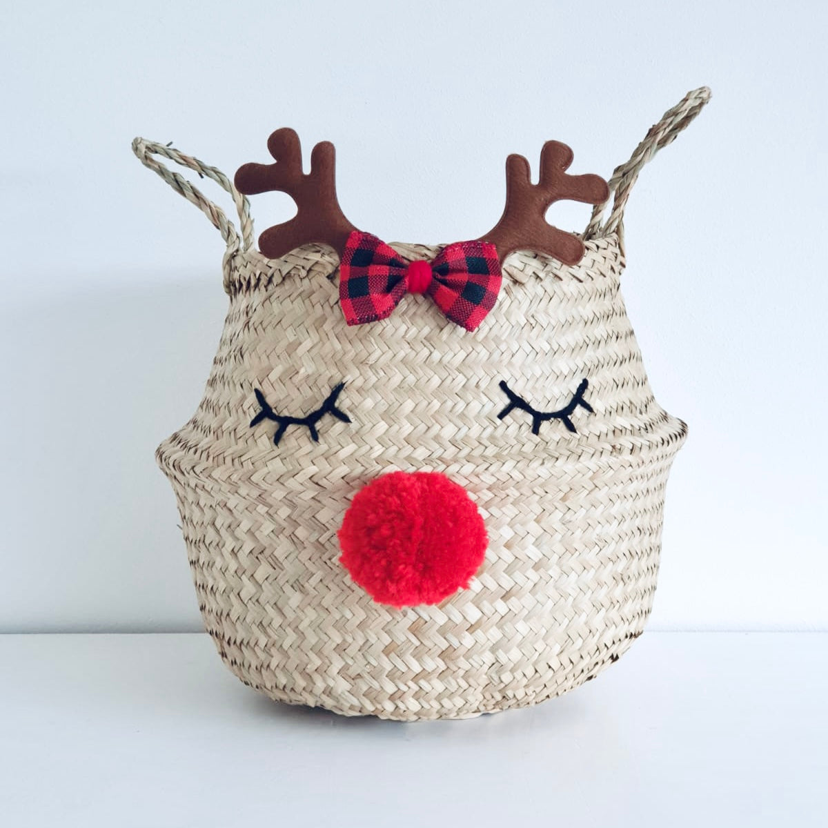 Reindeer basket - Medium
