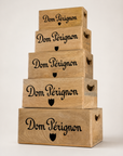 Dom Pérignon Wooden Champagne Storage Crates
