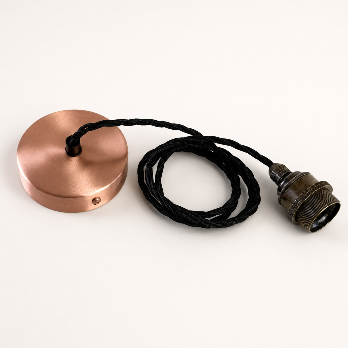 Cawston Solid Copper Coolicon Lampshade Pendant Light - 11 Inch