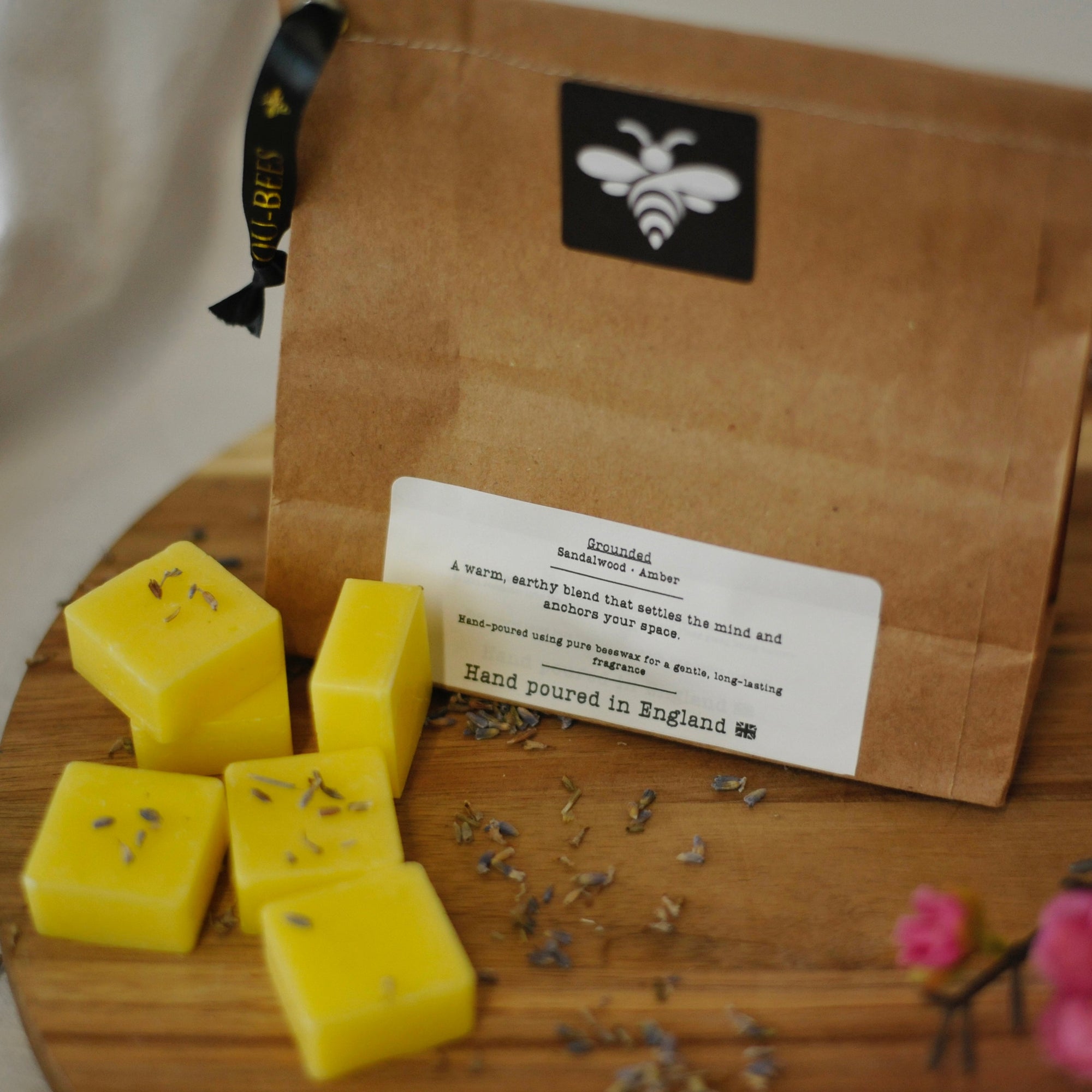 Rise Natural Beeswax Melts (Bergamot, Orange &amp; Lavender)