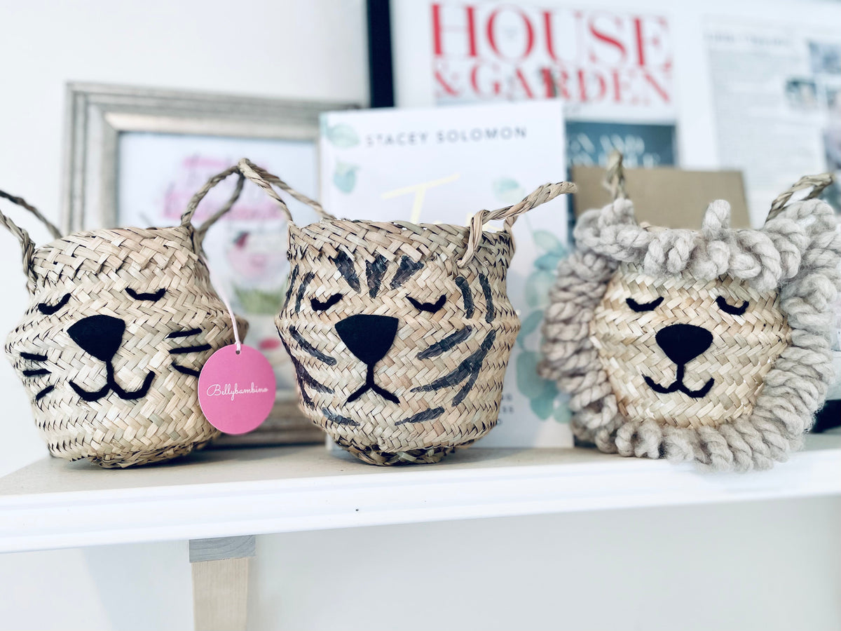 Natural Tiger Basket - Mini