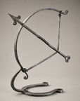 Wrought Iron Archer Sculpture | Heritage Bow & Arrow Ornament