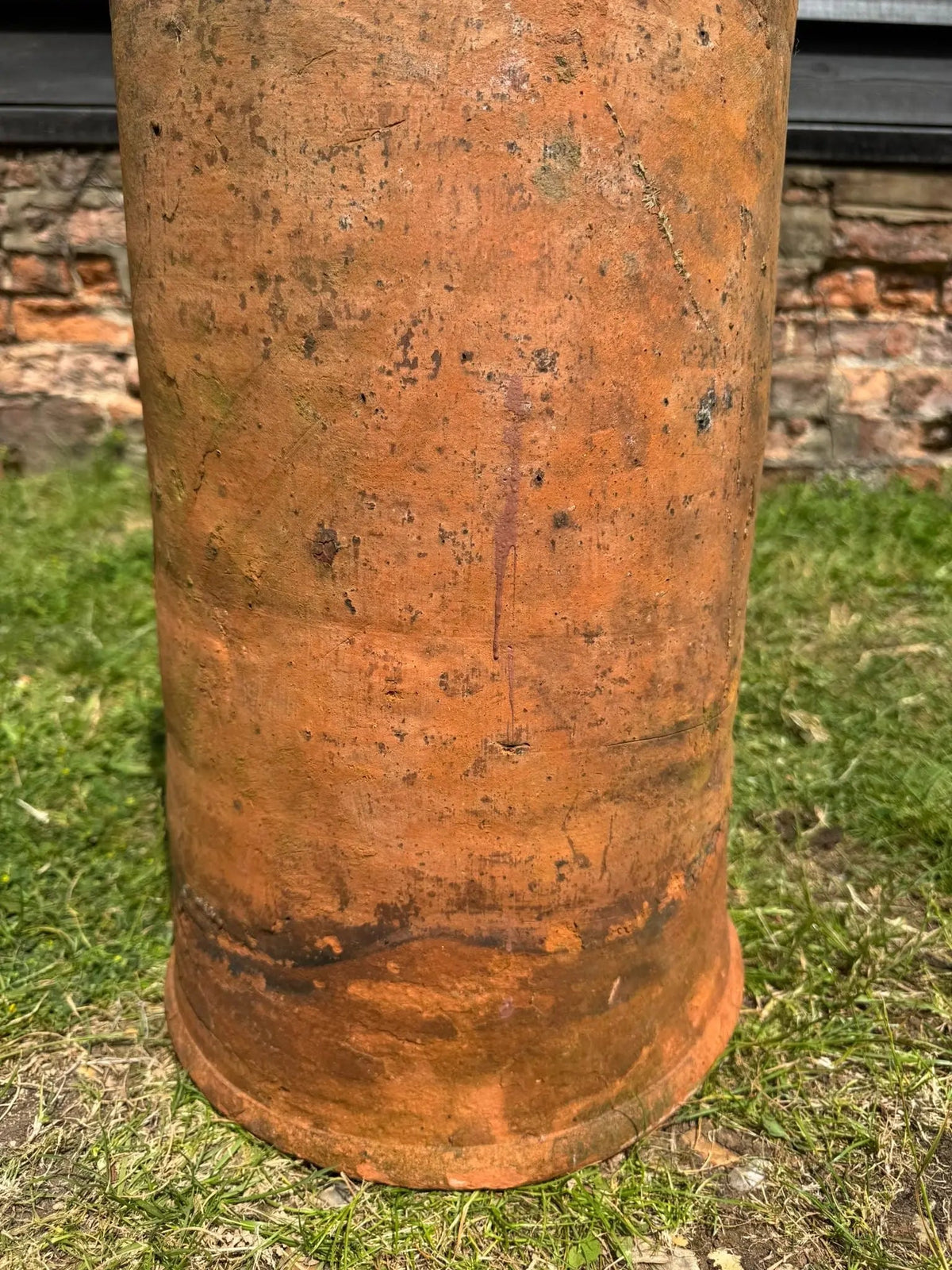 Victorian Terracotta Chimney Pot Garden Planter/ Plant Pot Architectural Antique