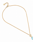 Classic Athena Kate Gemstone Necklace Pariba Onyx