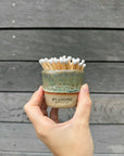 Pottery Match Pot
