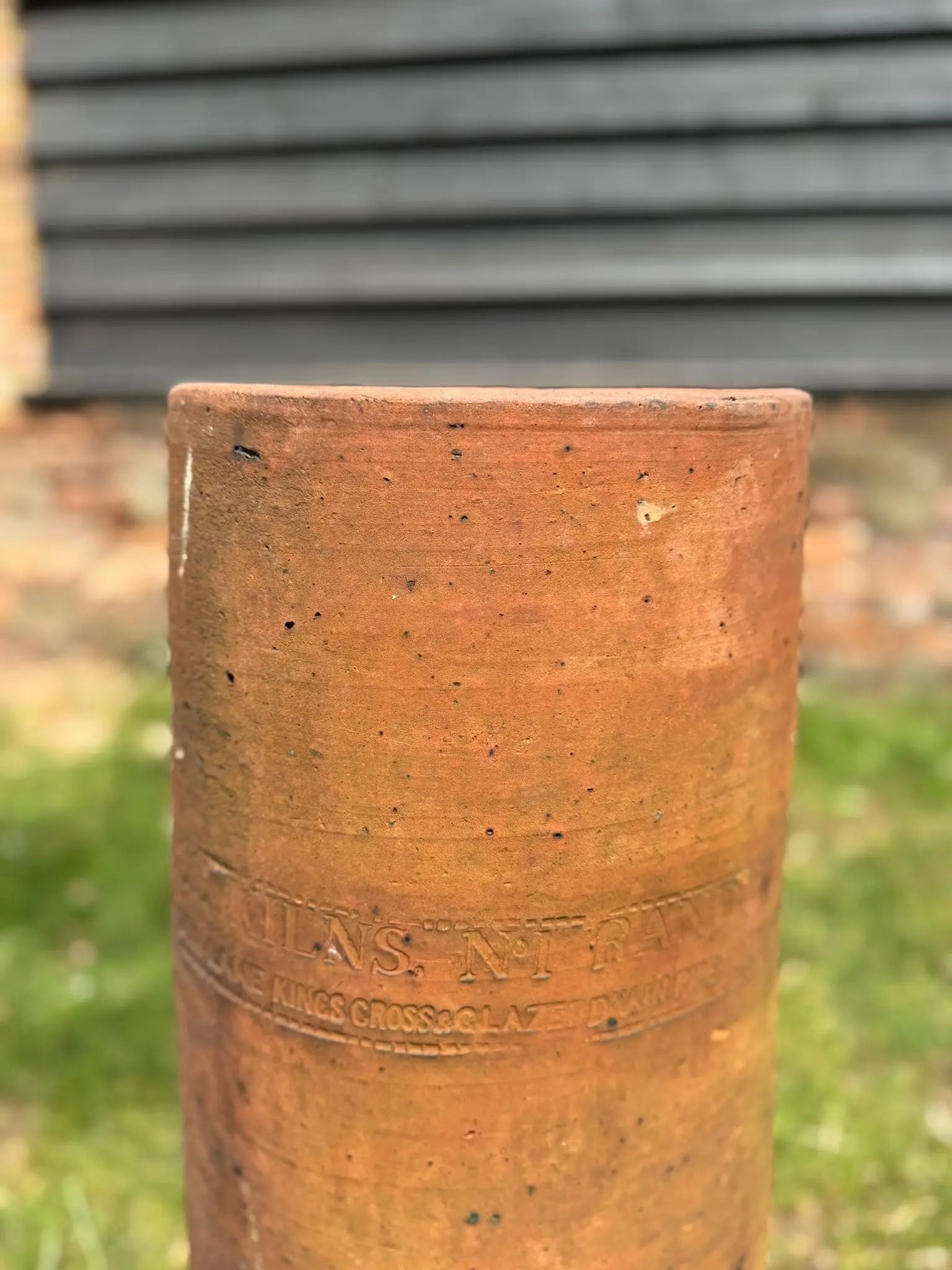 Victorian Terracotta Chimney Pot Garden Planter/ Architectural Antiques