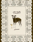 Whip Me Up A Cocktail - Whippet Print