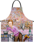 Katrin Valgemäe Pinup Apron – Handmade & Art-Inspired by Katrin Valgemäe at brixbailey.com