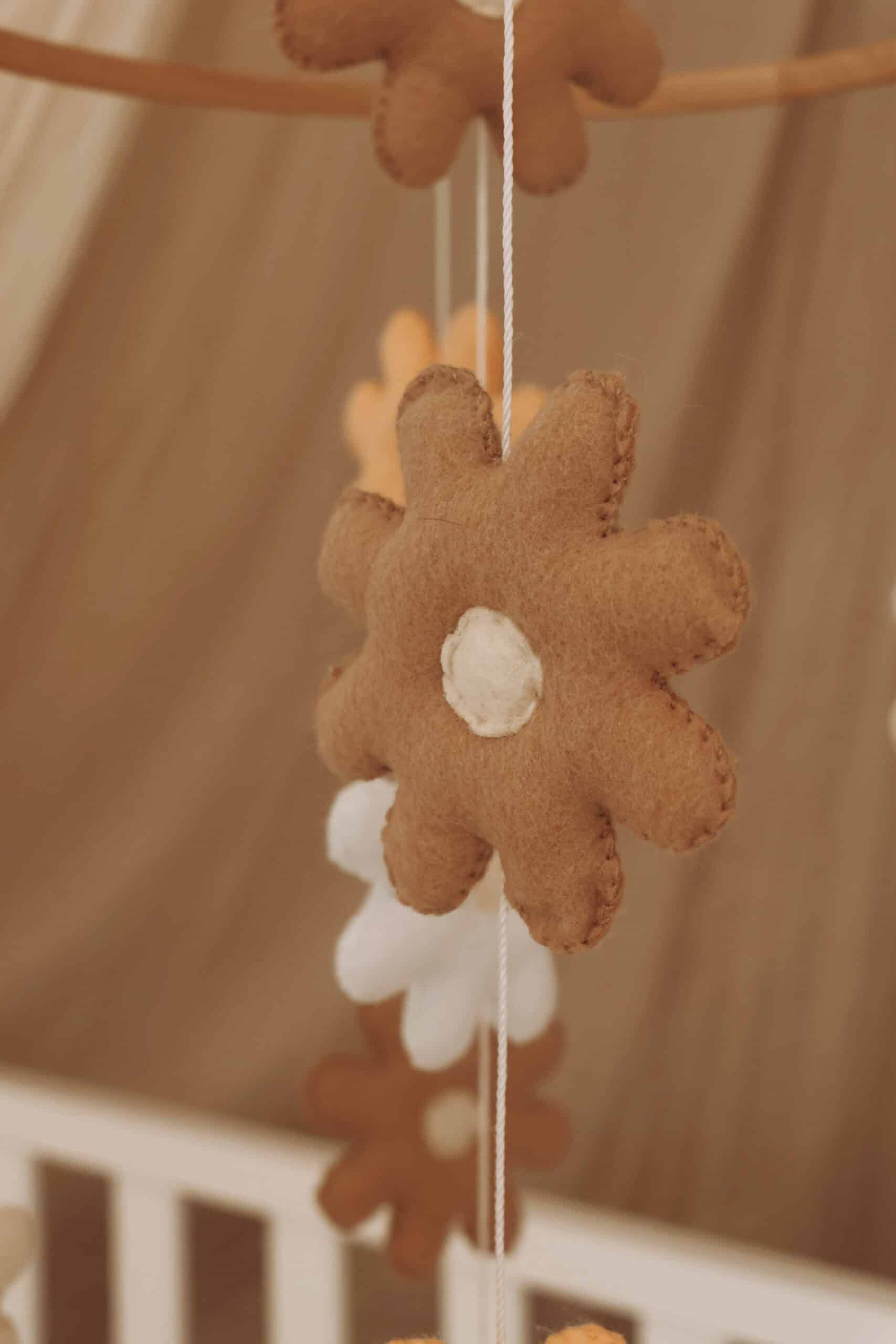 Handmade Flowers baby mobile-4