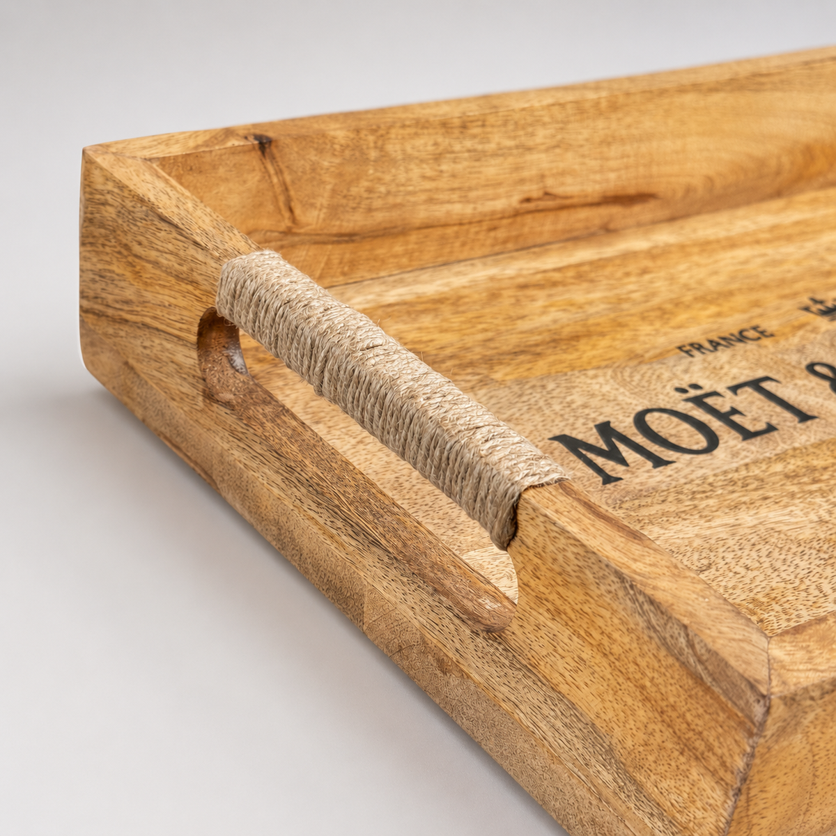 Wooden Serving Trays Moët &amp; Chandon Champagne Serving Tray
