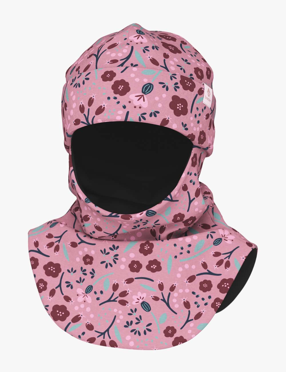 Fleece Balaclava for Kids Autumn Flowers