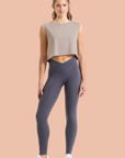 FLOW Organic Cotton Cropped Tank Top