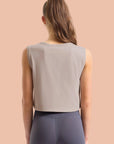 FLOW Organic Cotton Cropped Tank Top