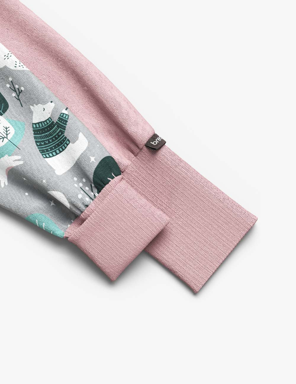 Winter Animals Baby Sleepsuit