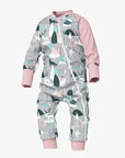 Winter Animals Baby Sleepsuit