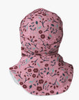 Thermal Fleece Balaclava for Kids Autumn Flowers