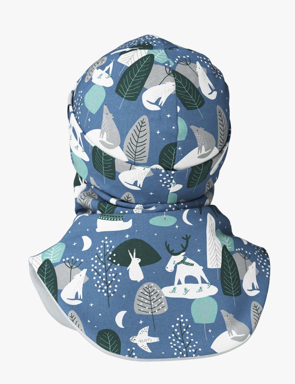 Kids Balaclava for Extreme Cold – Fleece-Lined, Hat &amp; Scarf Combo by Breden at brixbailey.com