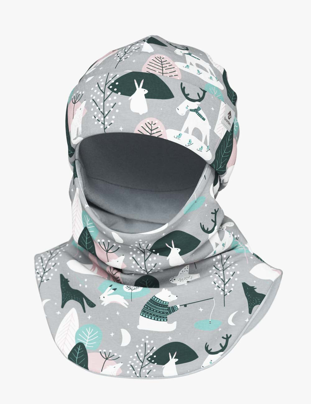 Thermal Fleece Kids Balaclava Winter Animals