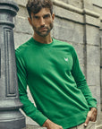 "The Rigger" Classic Sweater | Forest Green