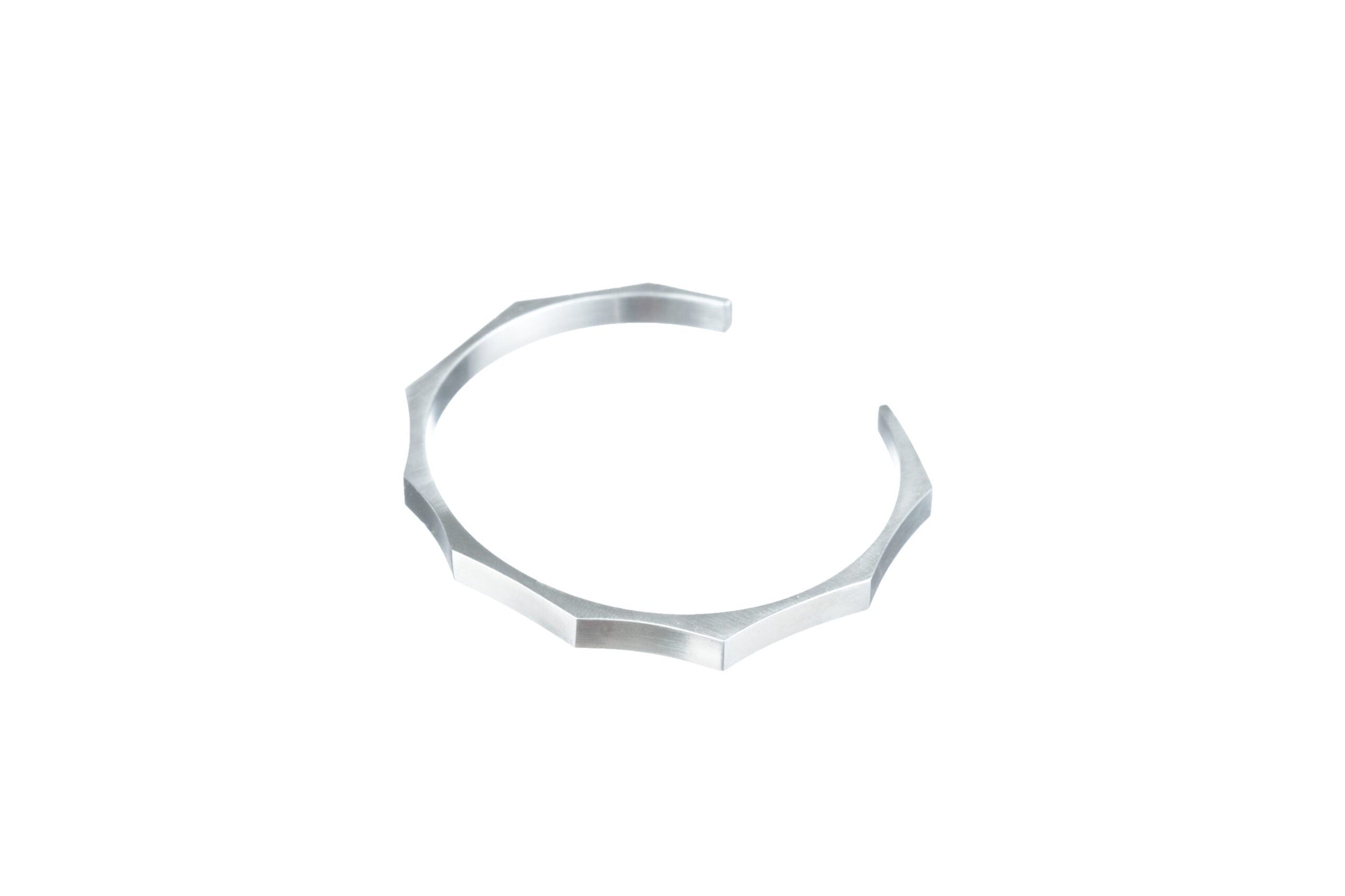Stainless Steel Bracelet with Modern Matte Finish