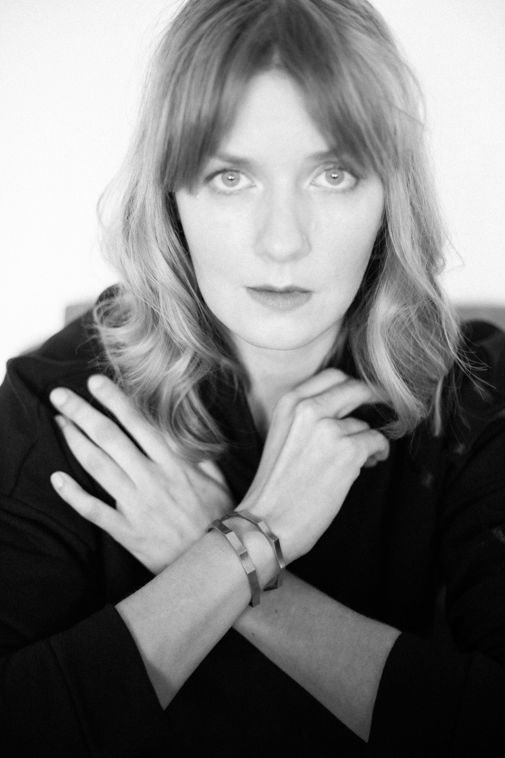 Stainless Steel Bracelet with Modern Matte Finish